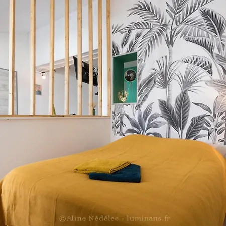 L'echappee Verte - & Proche Gare - Stationnement Gratuit Rue - Wifi Apartment *